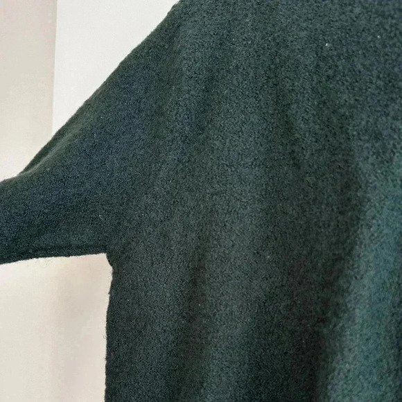 Bicé Forest Green 100% Wool Cardigan Sweater Jacket, Size Large - Picture 16 of 16